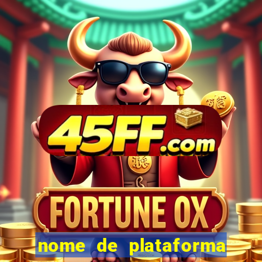 nome de plataforma de jogos